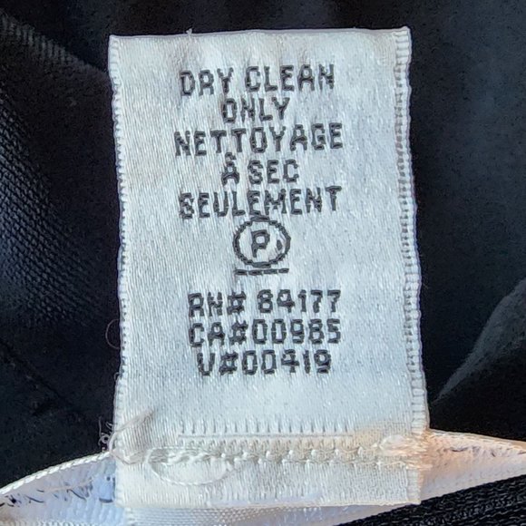 Diane Von Furstenberg Helena Dress Black V-neck Collared Wrap Dress Womens 4 - Picture 7 of 9